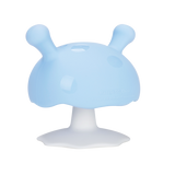 Mushroom Soothing Teether - Blue - Mombella
