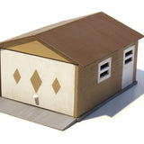 Detailed 1/64 Mini Garage Snap Kit by AMT featuring realistic textures, easy snap assembly, ideal for collectors and beginners.