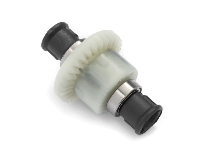 Complete Slyder differential for radio control vehicles, enhances performance and precision handling.