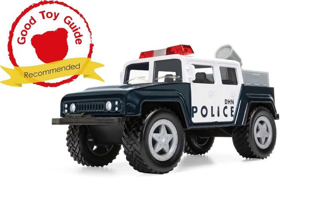 Diecast Off Road Police DHN model, a durable 4x4 vehicle for imaginative play and thrilling police adventures.