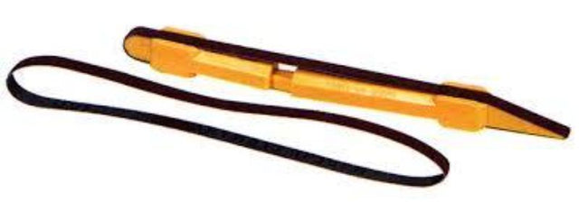 Hobby Tool Sanding Stick with spare belt for smooth, precise sanding on various materials, ideal for DIY and woodworking projects.