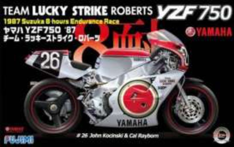 Plastic Kit Set - 1/12 Yamaha YZF750 TeamRoberts