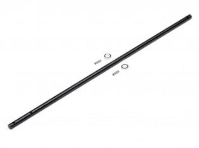 RS4 Centre Drive Shaft for RC cars, enhancing power transfer and durability for improved performance on any terrain.