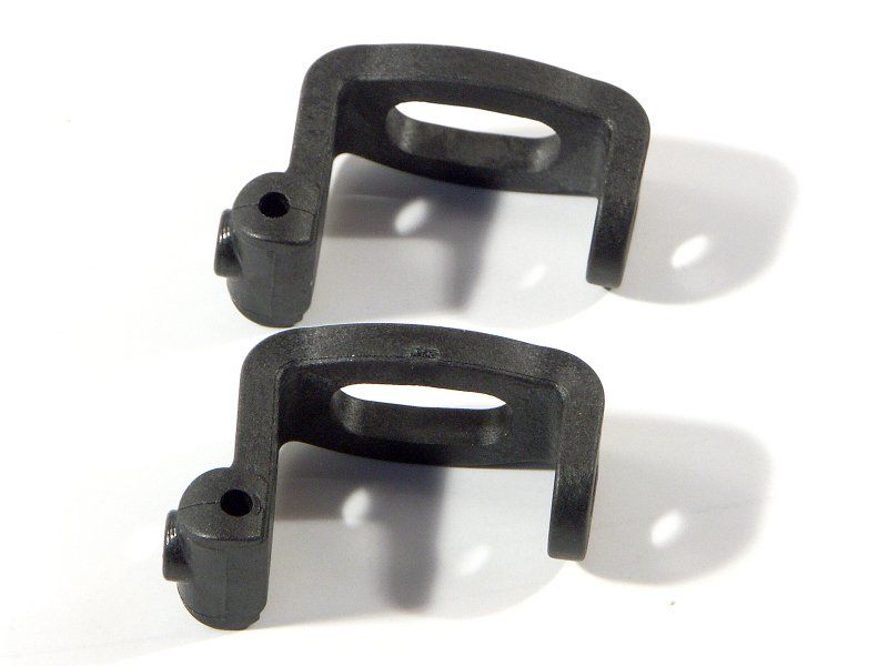 RS4 Carbon Graphite C Hub (6deg) for improved steering, durability, and performance in RC car racing.