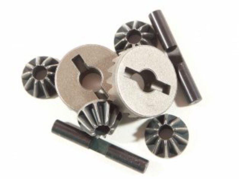 Upgrade your R40 or Savage with a durable 4 bevel gear differential conversion set for enhanced performance.