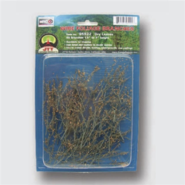 Natural-looking 38-75mm dried branches in a 60 pack for enhancing dioramas and model landscapes.