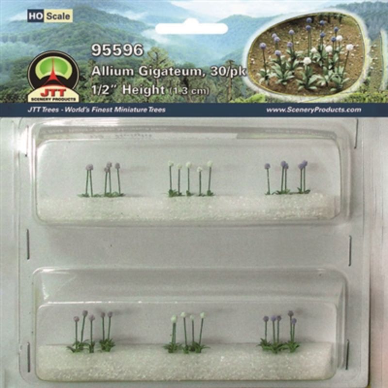 JJT Model Scenery - HO: Allium Gigateum (30)