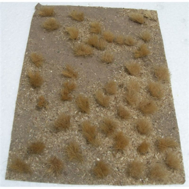 Realistic golden grass scenery sheet, perfect for dioramas and model layouts, size 125x175mm.
