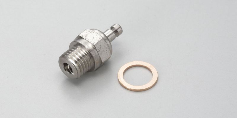 Kyosho zGlow Plug: Std (Repl. 74904) for enhanced nitro engine performance and reliable ignition in RC vehicles.
