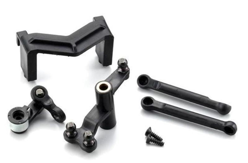 Kyosho Sndmstr Steering Crank for RC cars, enhancing precision, durability, and steering response for improved maneuverability.