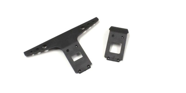 Durable Kyosho Optima/Javelin bumper set for enhanced protection and performance in RC racing and vintage setups.
