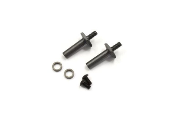 Durable steel axle shafts for Kyosho RB5/6/7, enhancing performance and stability for off-road racing.