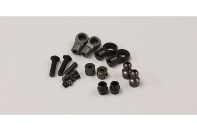 Kyosho RB6 Stabilizer Link Set Mid for improved handling and stability in RC racing buggies.