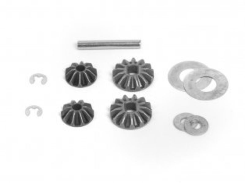 Internal bevel gears for radio control, designed for differential applications.