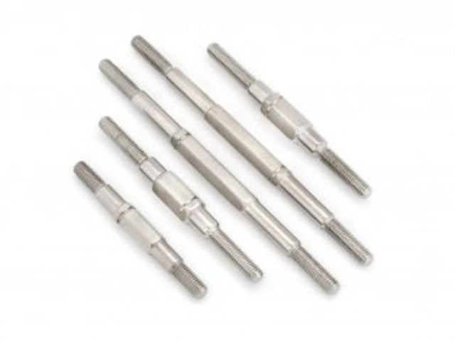 QntmMT/XT/+ Turnbuckle Set for precise suspension adjustments in RC cars, enhancing agility and performance.