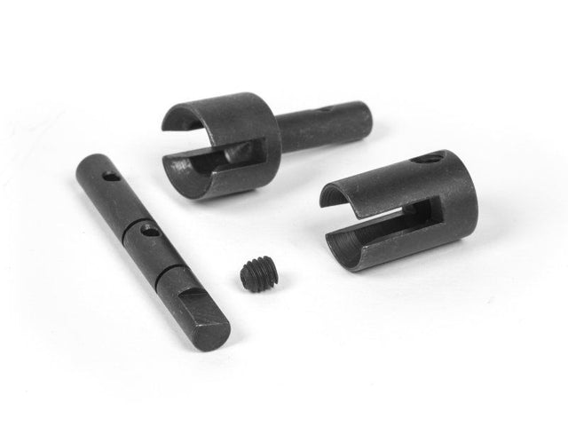 Set of centre drive cups for radio-controlled vehicles, enhancing performance and durability.