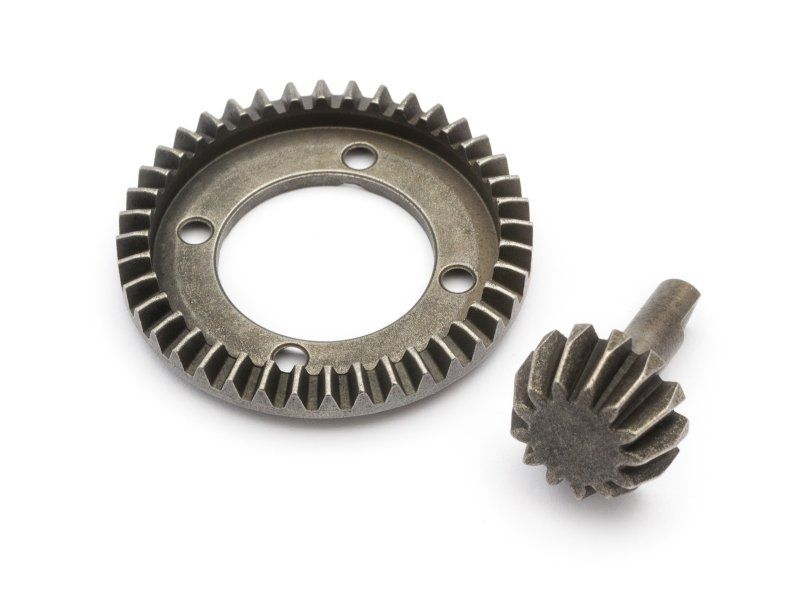 40T/13T Q+/R Differential Bevel Gears for RC cars, enhancing torque, speed control, and drivetrain performance.