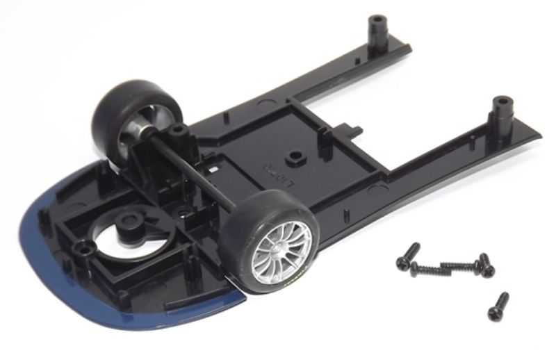 1/32 scale Scalextric Maserati MC12 slot car with FR chassis for high-speed racing and authentic motorsport experience.