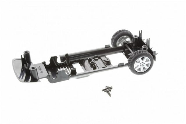 Scalextric C2808+ Range Rover chassis, 1/32 scale, perfect for slot car racing and enhancing custom layouts.
