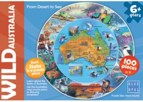 Blue Opal - Wild Aust From Desert to Sea 100pc