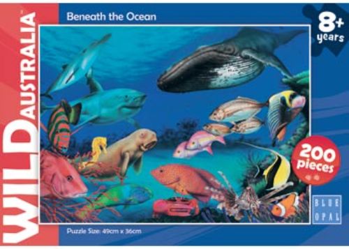 Blue Opal - Wild Aust Beneath the Oceans 200pc