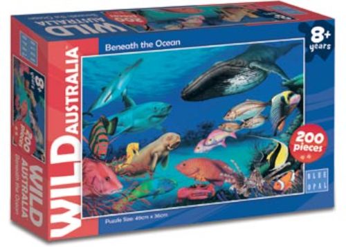 Blue Opal - Wild Aust Beneath the Oceans 200pc