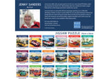 Blue Opal - Red Ute in the Bush 1000pc