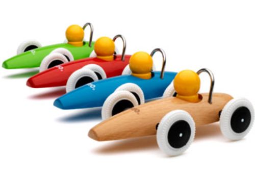 BRIO Toddler - Race Car Assort 4 Colours CDU8