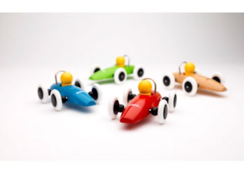 BRIO Toddler - Race Car Assort 4 Colours CDU8