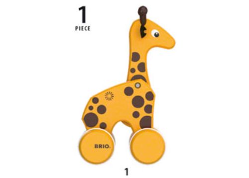 BRIO Toddler - Pull Along Giraffe