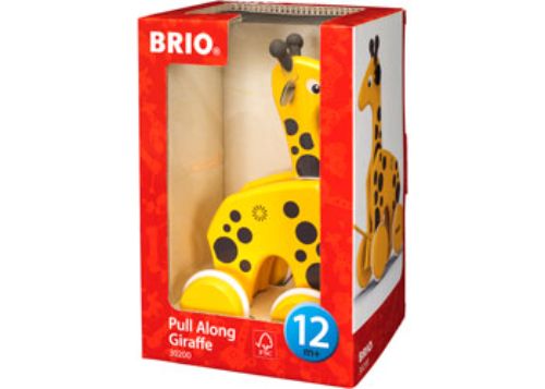 BRIO Toddler - Pull Along Giraffe