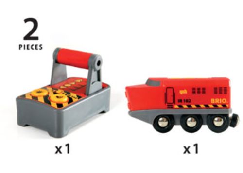 BRIO Train - Remote Control Engine 2 pieces