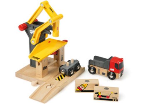 BRIO Station - Freight Goods Station 6 pieces