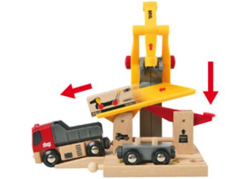 BRIO Station - Freight Goods Station 6 pieces