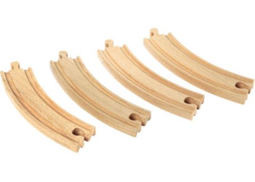 BRIO Tracks - Large Curved Tracks 4 pieces