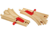 BRIO Tracks - Mechanical Switches 2 pieces