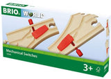 BRIO Tracks - Mechanical Switches 2 pieces