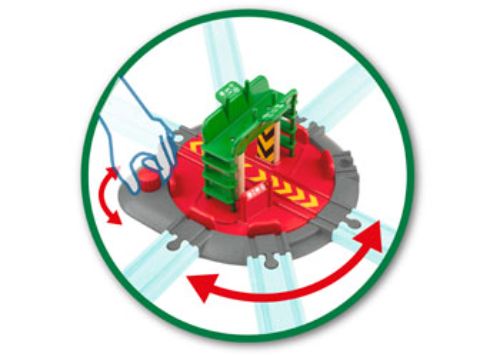BRIO Tracks - Turntable & Figure 2 pieces