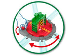 BRIO Tracks - Turntable & Figure 2 pieces