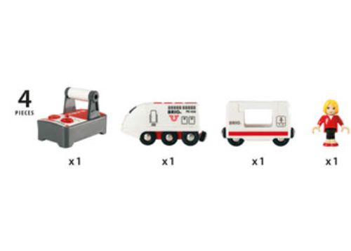 BRIO BO - RC Travel Train 4 pieces