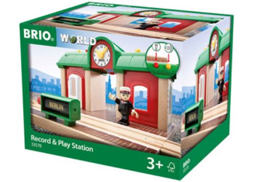 BRIO Destination - Record & Play Station 3 pcs