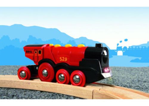 BRIO BO - Mighty Red Action Locomotive