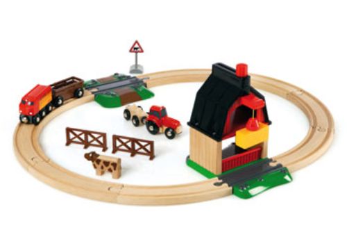 BRIO Set - Farm Railway Set 20 pieces