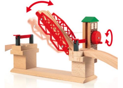 BRIO Bridge - Lifting Bridge 3 pieces