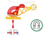 BRIO Vehicle - Firefighter Helicopter 3 pieces