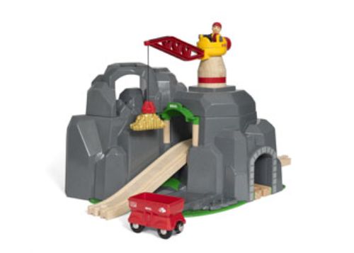 BRIO Tunnel - Crane and Mountain Tunnel 7 pcs