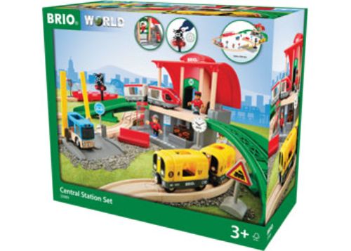 BRIO Set - Central Station Set 37 pieces