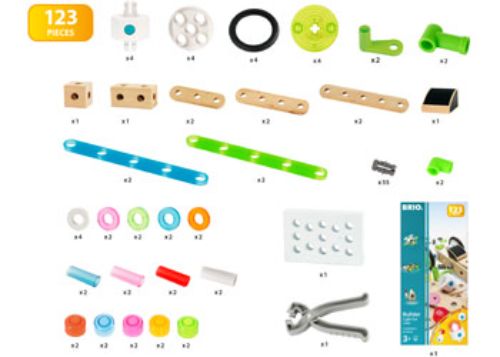BRIO Builder - Light Set, 123 pieces
