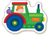 Galt - Baby Puzzles - Transport - 2pcs