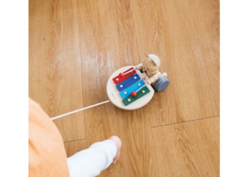PlanToys - Pull-Along Musical Bear